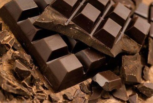 Schokolade zur Verbesserung der Potenz